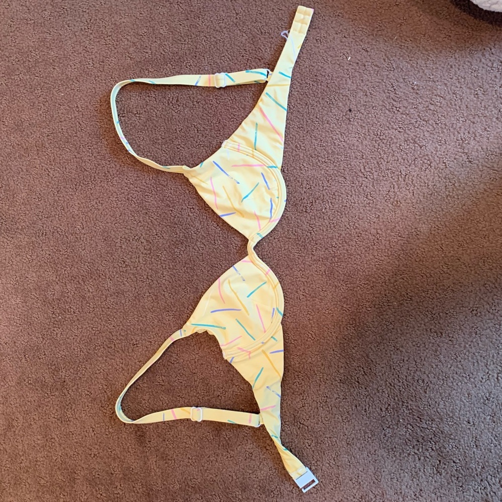 Yellow bikini